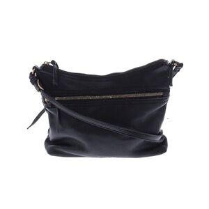 Margot black leather purse